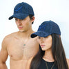 Mare Blue Suede Trucker Cap