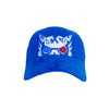 Electric Blue Suede Cap B-OWL x Camila Canabal