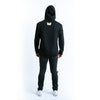 Carbon Black Neon Hoodie