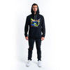Carbon Black Neon Hoodie