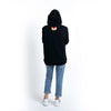 Carbon Black Neon Hoodie