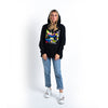 Carbon Black Neon Hoodie