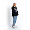 Carbon Black Neon Hoodie