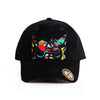 Colorful Camo Suede Cap