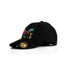 Colorful Camo Suede Cap