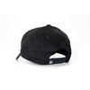 Black Camo Suede Cap