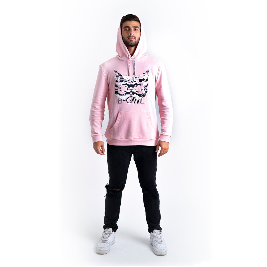 Cotton Candy Pink Hoodie - B-OWL