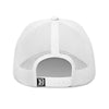 Colorful White Camo Suede Cap
