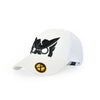 Cream White Suede Trucker Cap